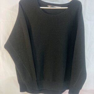 Athleta black sweater, Large, soft fabric, flattering fit